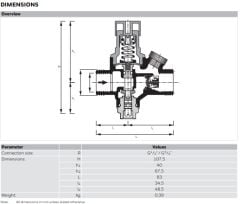 VF04-1/2A Honeywell Otomatik Kazan Doldurma Vanası