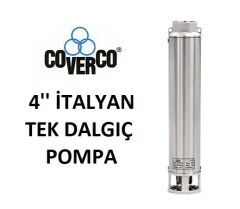 Coverco İtalyan 2/10- 4'' Tek Dalgıç Pompa 68 Mss - 0.75 HP