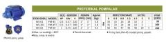 PM-45 Periferik Pompa 0.5 HP 220 V - Water Sound