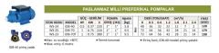 IDB-70T Paslanmaz Milli Periferik Pompa 1 HP 380 V - Water Sound