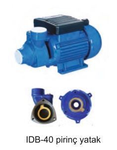 IDB-70T Paslanmaz Milli Periferik Pompa 1 HP 380 V - Water Sound