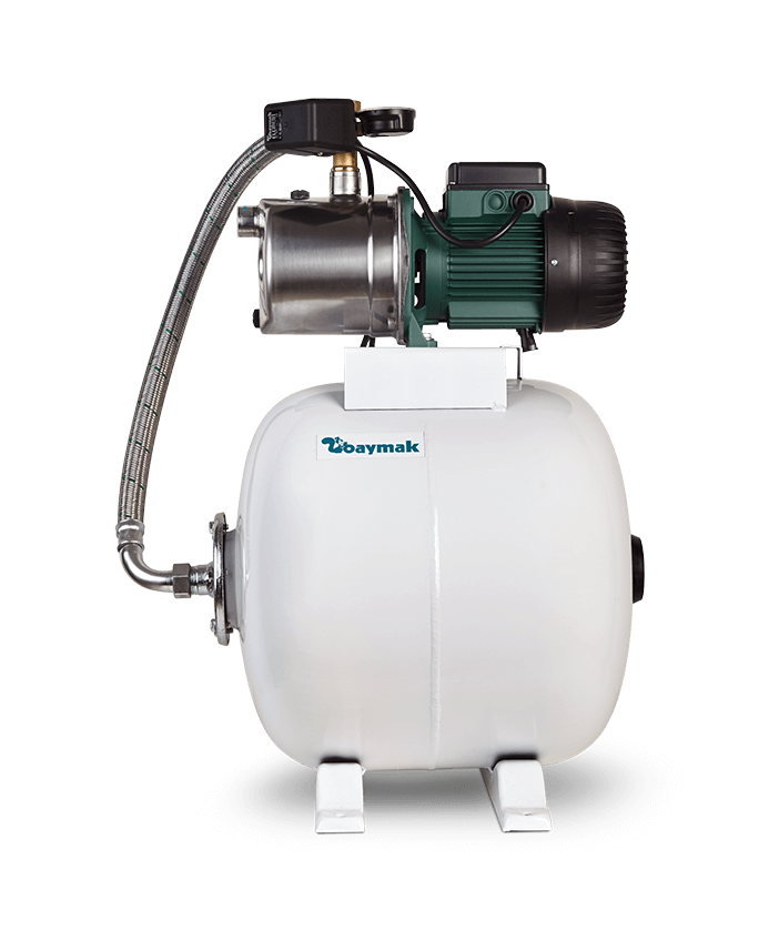 Baymak Jetinox 82 M 50 Lt Tanklı Paslanmaz Hidrofor 3 Kat 4 Daire