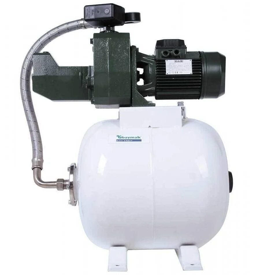Baymak Jet 251 M 50 Lt Tanklı Paket Hidrofor 7 Kat 15 Daire