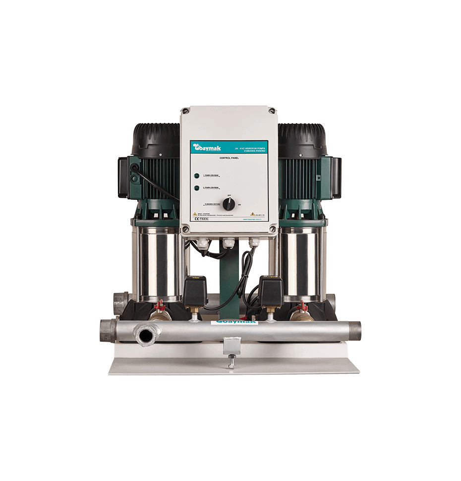 Baymak 2Kvc 45/80 M Dikey Kademeli Hidrofor 9 Kat 36 Daire