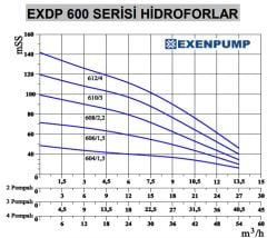 Exen Pompa EXDP 1/204 Tek Pompalı Hidrofor 3 Kat-15 Daire 1 HP