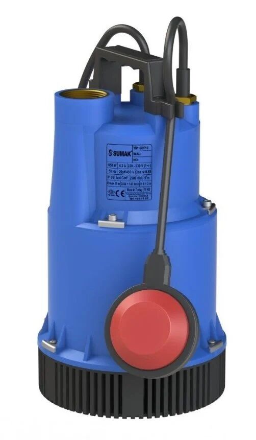 Sumak SDF13 Drenaj Dalgıç Pompa 1.3 HP