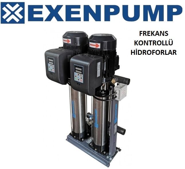 Exen EXDP 2/604 FR Fre. Kon. İki Pom. Hidrofor 6 K - 60 D - 2x2 HP