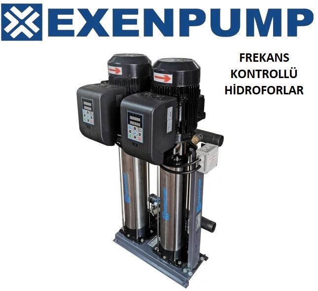 Exen EXDP 2/212 FR Fre. Kon. İki Pom. Hidrofor 18 K - 30 D - 2x2 HP