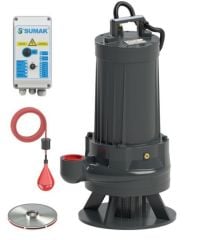 Sumak SDTY 75/2 Döküm Göv. Dalgıç Pompa - Az Kirli 7.5 HP