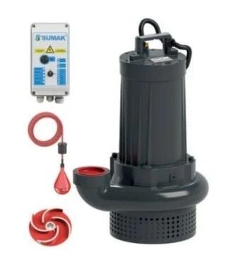 Sumak SDTV 50/2 Döküm Göv. Drenaj Ve Foseptik Pompası 5.5 HP