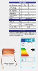 Daxom UKDAX 12 STL Doğalgazlı Hermetik Şofben 12 lt/dk