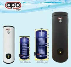 Apa Boyler 500 LT Çift Serpantinli Boyler