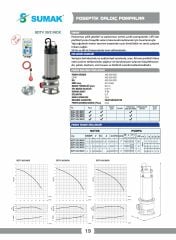 Sumak SDTV 30/2 İnox Paslanmaz Foseptik Dalgıç Pompa 3 HP 380V