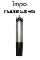 İmpo 6'' Dalgıç Pompa Motoru C Tipi Sarılabilir 25 HP 380V