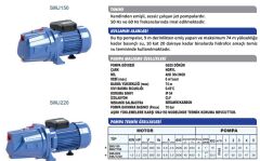 Sumak SMJ150 Jet Pompa 1.5 HP