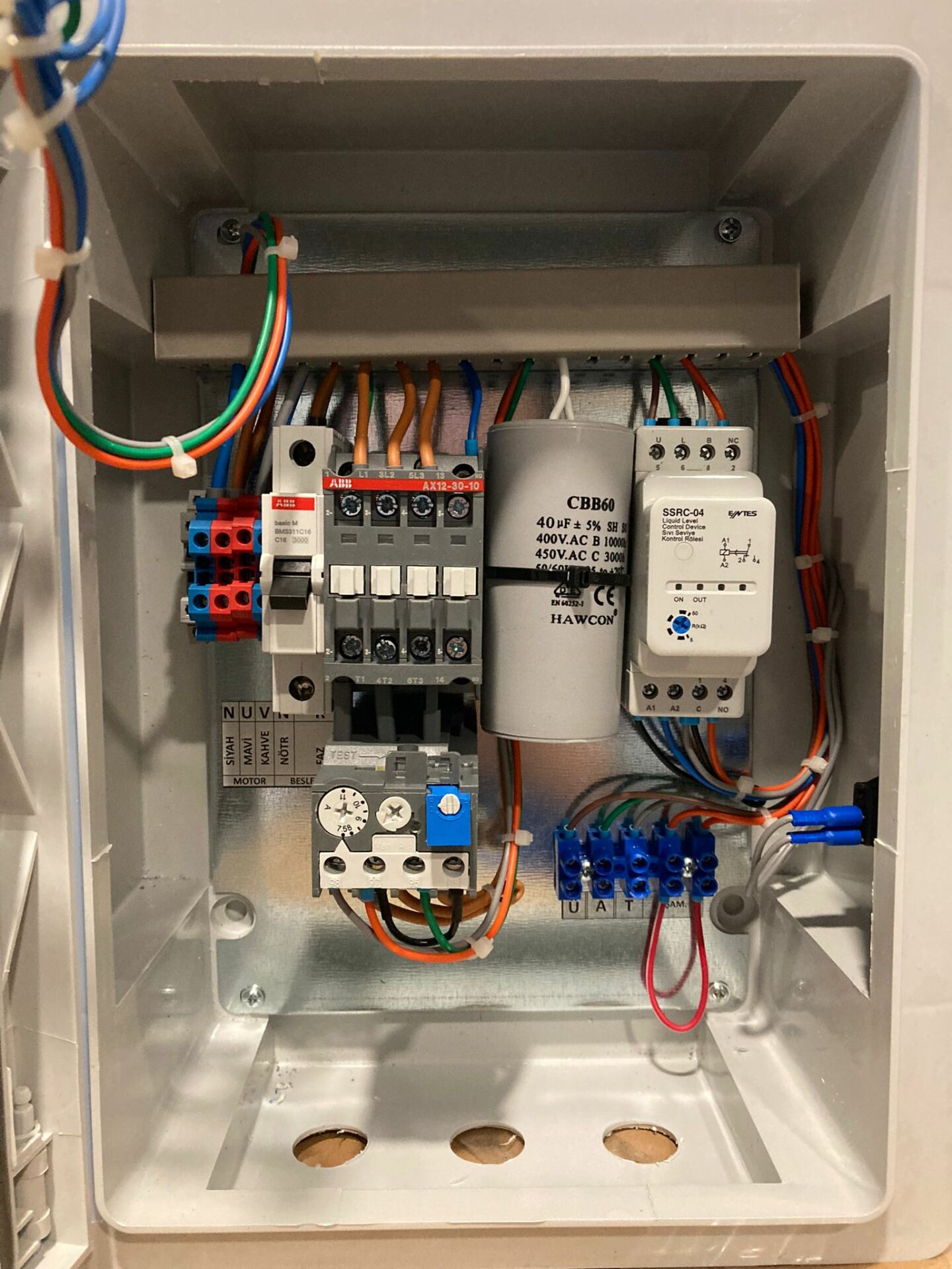 İmpo ABB-T1250 Dalgıç Pompa Kontrol Panosu - 12.5 HP 380 V