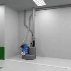 SFA Sanihydro Sanicubic 1 GR SE71.2 T Atık Su Tahliye İstasyonu 55 Litre