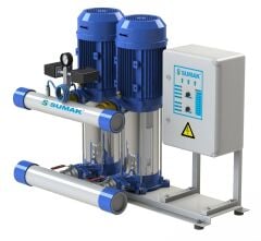 Sumak SHT6B 100/6 İki Pom. Hidrofor 2x1 HP 6 Kat 24 Daire - 3800V