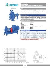 Sumak SMT250/32 Santrifüj Pompa (Akuple Motorlu) 2900 D/D 11 KW
