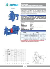Sumak SMT250/40 Santrifüj Pompa (Akuple Motorlu) 1450 D/D 1.1 KW