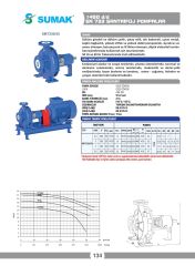 Sumak SMT250/50 Santrifüj Pompa (Akuple Motorlu) 1450 D/D 3 KW