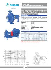 Sumak SMT315/65 Santrifüj Pompa (Akuple Motorlu) 1450 D/D 15 KW