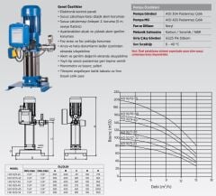 Etna 1 KO 10/S7-22 Tek Pompalı Hidrofor 3 HP 14 Kat 40 Daire