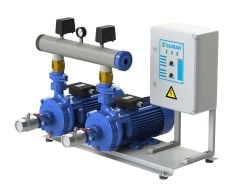 Sumak SMKTB550/2 İki Pompalı Emişli Hidrofor 10 K-90 D - 2x5.5 HP - 380V