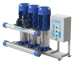 Sumak SHT16C 750/7 Üç Pom. Hidrofor 3x7.5 HP 15 Kat 180 Daire - 380V