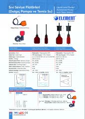 Seviye Flatörü 15 Metre - TTR Kablolu - Element