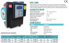 Prana HP 40/90 - 250 F Fre. Kon. Sirkülasyon Pompası DN40