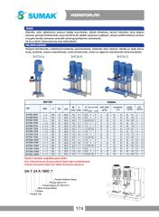 Sumak SHT34C1500/7 Üç Pom. Hidrofor 3x15 HP 17 Kat 420 Daire - 380V