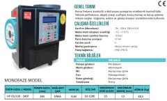 Prana HP 65/130 - 340 F Fre. Kon. Sirkülasyon Pompası DN65