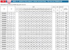 İmpo SS 626/38 - 6'' Paslanmaz Tek Dalgıç Pompa 340 Mss - 30 HP