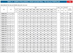 İmpo SS 615/36 - 6'' Paslanmaz Tek Dalgıç Pompa 432 Mss - 25 HP