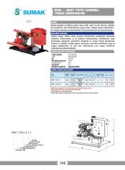 Sumak SMKT 750/2 EDJY Üç Pom. Yangın Hidroforu 2x7.5 HP 1x1.8 HP 380V