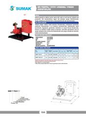 Sumak SMKT 750/2 EY Tek Pom. Yangın Hidroforu 7.5 HP  380V