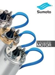 Sumoto İtalyan Dalgıç Pompa Motoru 4'' 1.5 HP 380V