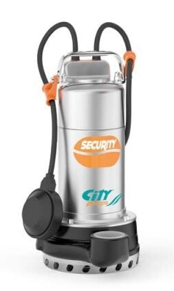 City İtalyan Security 10 M Drenaj Dalgıç Pompa 1 HP