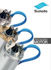 Sumoto İtalyan Dalgıç Pompa Motoru 4'' 1 HP 220V