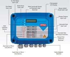 HYDROPAN4D-APS İki Pompalı Hidrofor Panosu - 0,5 - 10 HP 380V - Etna
