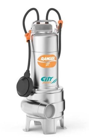 City İtalyan Ranger ST 15/50 M Paslanmaz Foseptik Dalgıç Pompa 1.5 HP