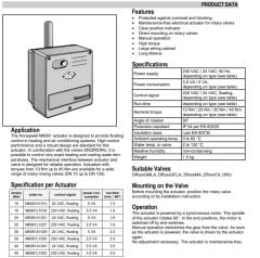 Honeywell M6061L1027 / VMM20 (20Nm Tork 220 V) R. Vana Motoru