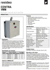 Honeywell M6061L1019 / VMM10 (10Nm Tork 220 V) R. Vana Motoru