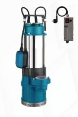 Kaysu QDX6-39/3-1.5B  Döküm Gövdeli  Kademeli Yüksek İrtifalı keson Kuyu Pompası 2 HP