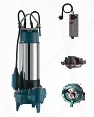 Kaysu CUT1500-B-T  Döküm Gövdeli Öğütücülü  Foseptik Pompası 2 HP