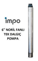 İmpo RN 625/08 - 6'' Noril Fanlı Tek Dalgıç Pompa 77 Mss - 7.5 HP