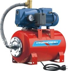 Pedrollo JSWm 2CX-D Jet Hidrofor 50 LT Tanklı 1 HP 4 Kat 6 Daire