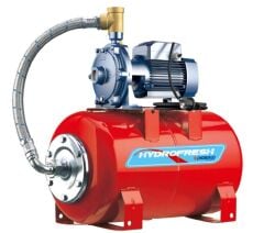 Pedrollo CB1-2CPm 25 / 130N Tek Kademeli Hidrofor 50 LT Tanklı 1 HP 4 Kat 20 Daire