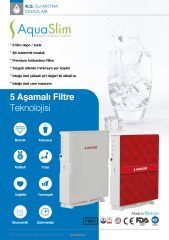 Aqua Slim  Su Arıtma Cihazı 8 LT Tanklı 5 Filtreli - Aquatürk